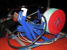 Трос намотан! Весь !!!